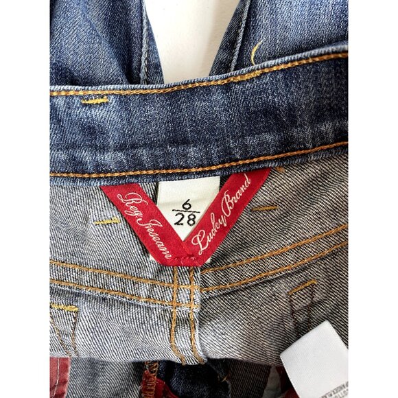Lucky Brand Size 6/28 Jeans Sweet N Low Boot Denim Medium Wash - Picture 8 of 8
